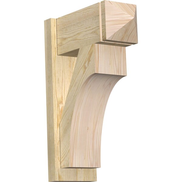 Ekena Millwork Westlake Rough Sawn Arts and Crafts Outlooker, Douglas Fir, 8"W x 18"D x 26"H OUT08X18X26WTL03RDF - main